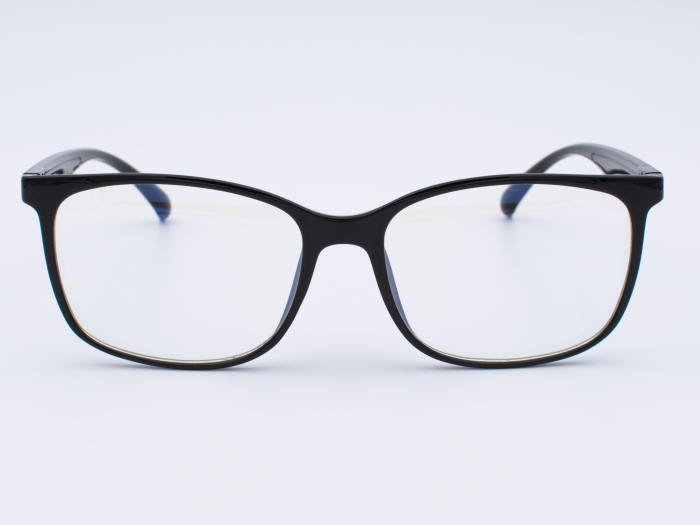 Lunettes anti lumière bleue Cameron - Noir brillant