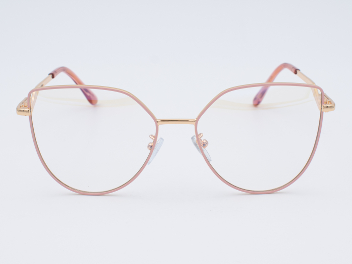 Lunettes anti lumière bleue Georgina - Gold et Rose