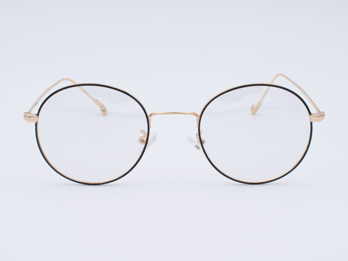 Lunettes anti lumière bleue Lennon - Gold et Noir