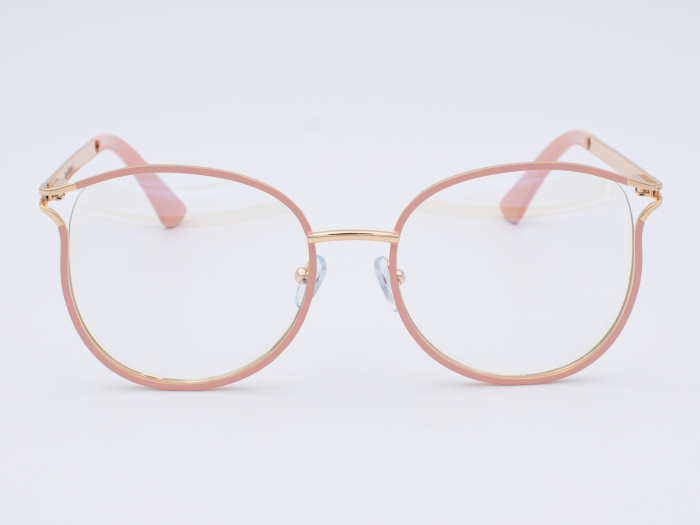 Lunettes anti lumière bleue Lola - Gold et Rose