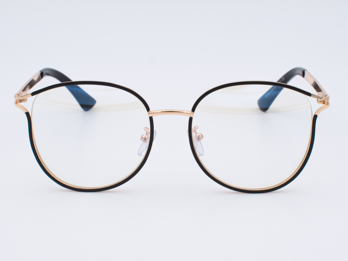 Lunettes anti lumière bleue Lola - Noir et Gold