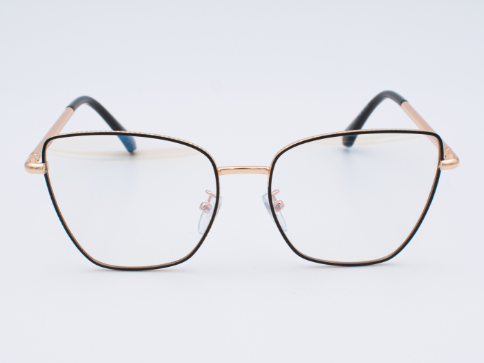 Lunettes anti lumière bleue Paloma - Gold et Noir