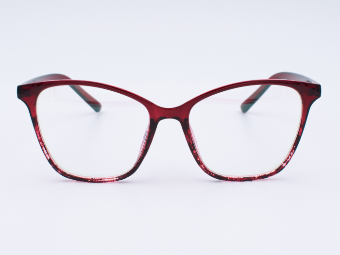 Lunettes anti lumière bleue Valérie - Rouge